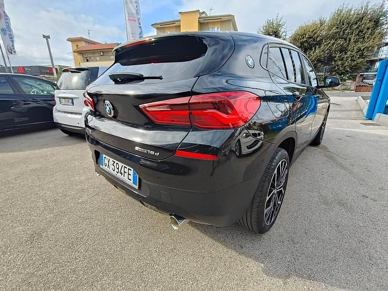 Usata BMW X2 Advantage 150 CV (110 kW) 2018 Nero SUV