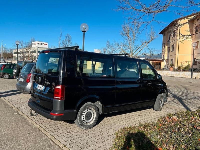 Usata VW Transporter 150 CV (110 kW) 2018 Nero Furgone