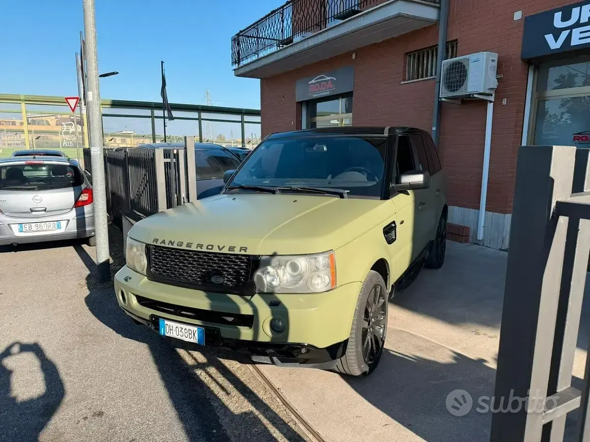 Usata Land Rover Range Rover Sport S 190 CV (139 kW) 2007 Verde SUV