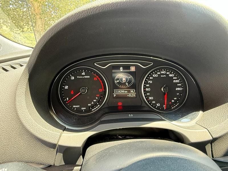 Usata Audi A3 S-Line 115 CV (84 kW) 2018 Grigio Berlina