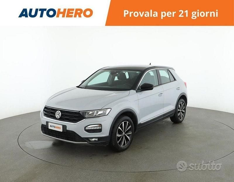 Grigio Usata 2018 VW T-Roc Style SUV | 15.499 € (Buon prezzo) - Immagine 1/4