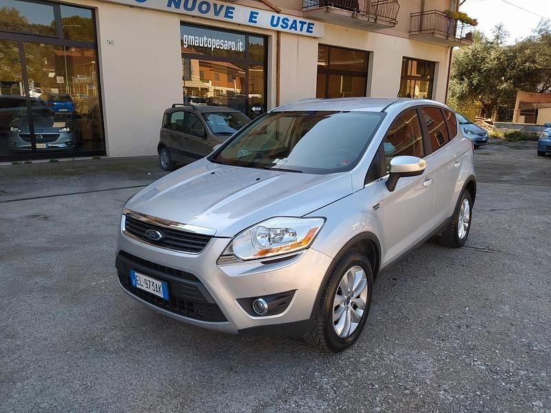 Brugt Ford Kuga Titanium 163 HK (119 kW) 2012 Sølv SUV