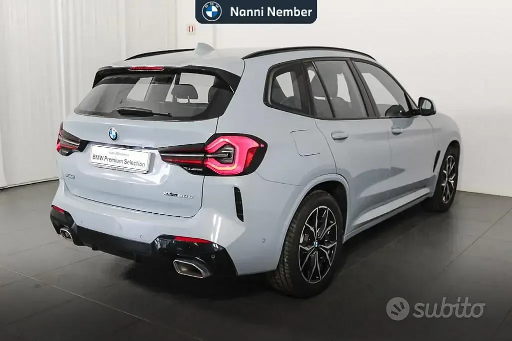 Usata BMW X3 M Sport 190 CV (139 kW) 2023 Grigio SUV