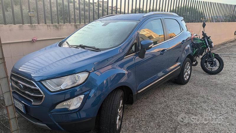 Usata Ford Ecosport Titanium 2018 Blu SUV