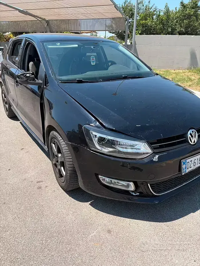 Usata VW Polo 90 CV (66 kW) 2009 Nero Utilitaria