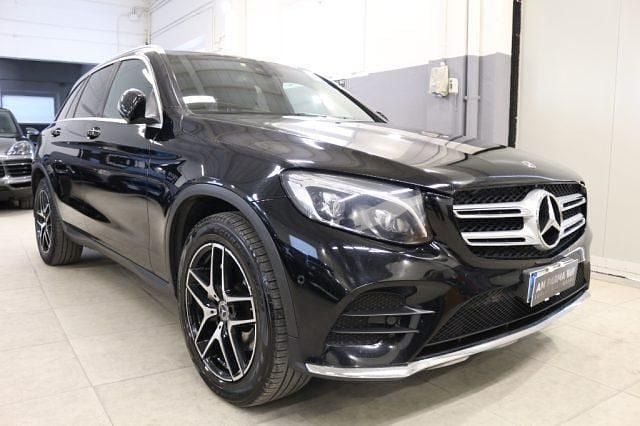 Usata Mercedes GLC250 Premium 204 CV (150 kW) 2018 Nero SUV