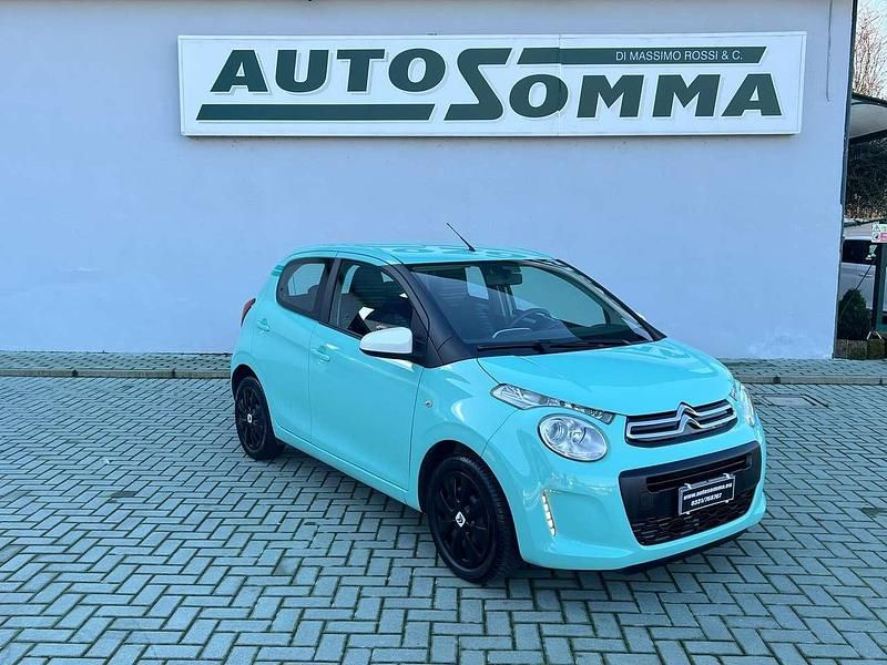 Blu/azzurro Usata 2017 Citroën C1 Feel Due volumi | 8700 € (Cara) - Immagine 1/4