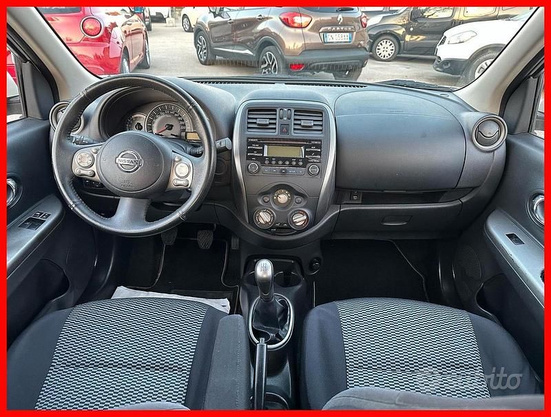Usata Nissan Micra Tekna 80 CV (58 kW) 2015 Bianco Utilitaria