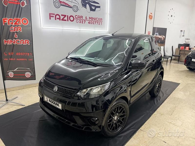 Usata Aixam City 2017 Nero Berlina