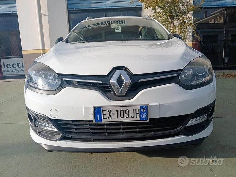 Usata Renault Mégane GrandTour 120 CV (88 kW) 2015 Bianco Station wagon