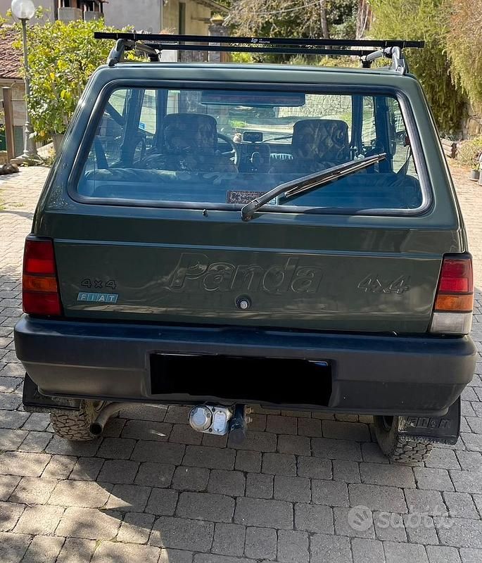 Usata Fiat Panda 4x4 50 CV (36 kW) 2002 Verde Utilitaria