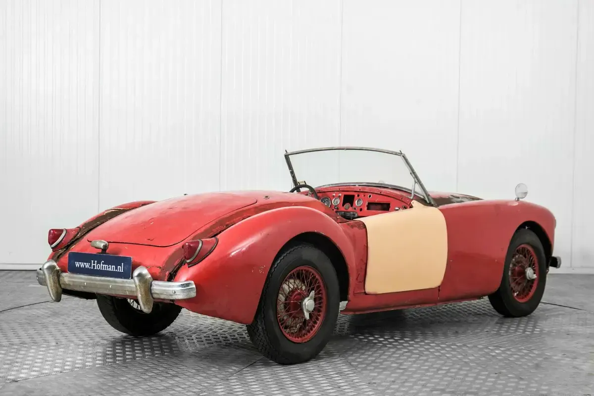 Usata MG MGA 72 CV (52 kW) 1957 Rosso Cabrio