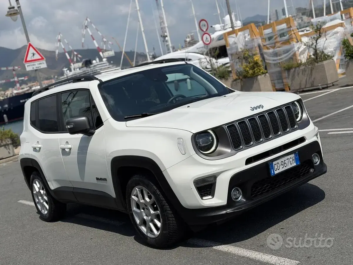 Usata Jeep Renegade Limited 130 CV (95 kW) 2020 Bianco SUV