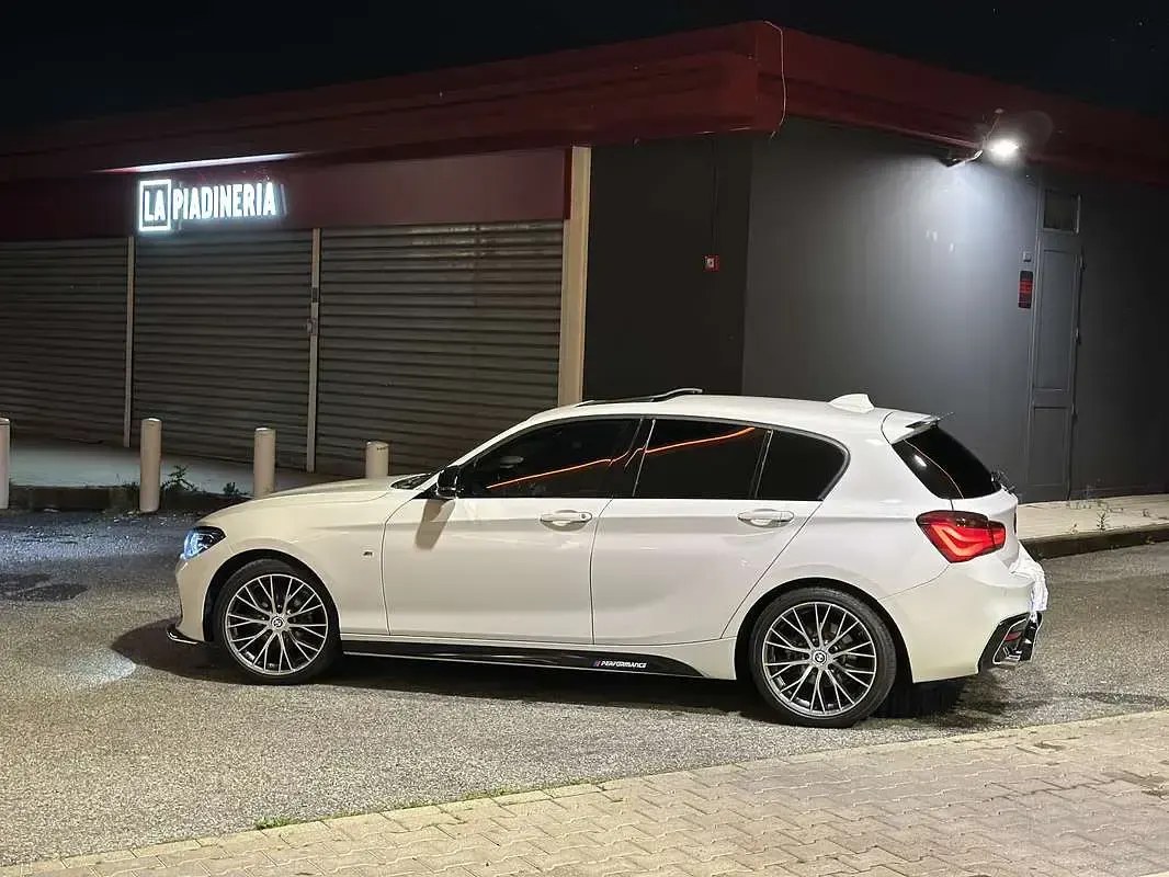 Usata BMW 118 M Sport 150 CV (110 kW) 2018 Bianco Berlina