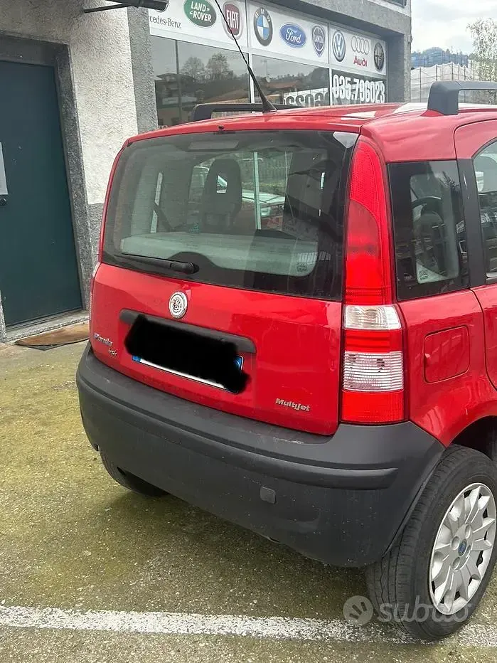 Usata Fiat Panda 4x4 Climbing 69 CV (50 kW) 2006 Rosso Utilitaria