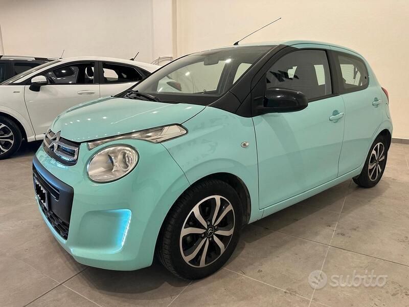 Usata Citroën C1 Shine 72 CV (52 kW) 2019 Blu Utilitaria