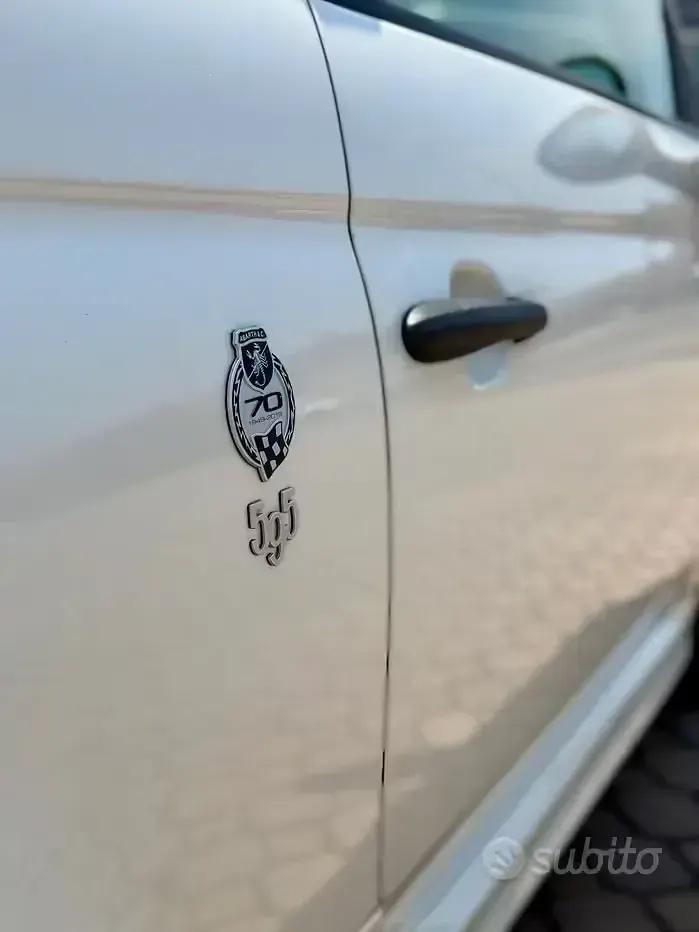 Usata Abarth 595C Competizione 180 CV (132 kW) 2019 Bianco Cabrio