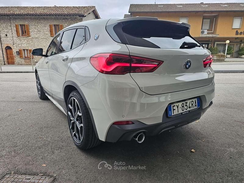 Usata BMW X2 M Sport 116 CV (85 kW) 2019 Bianco pastello SUV