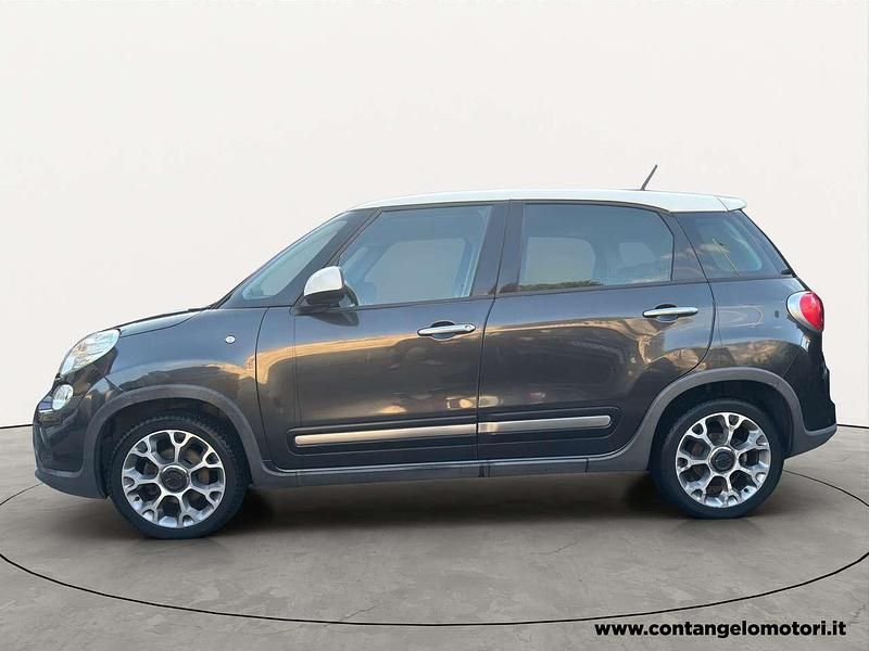 Usata Fiat 500L Trekking 85 CV (62 kW) 2015 Grigio Monovolume
