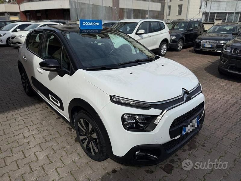 Usata Citroën C3 PureTech 110 CV (80 kW) 2021 Bianco Utilitaria