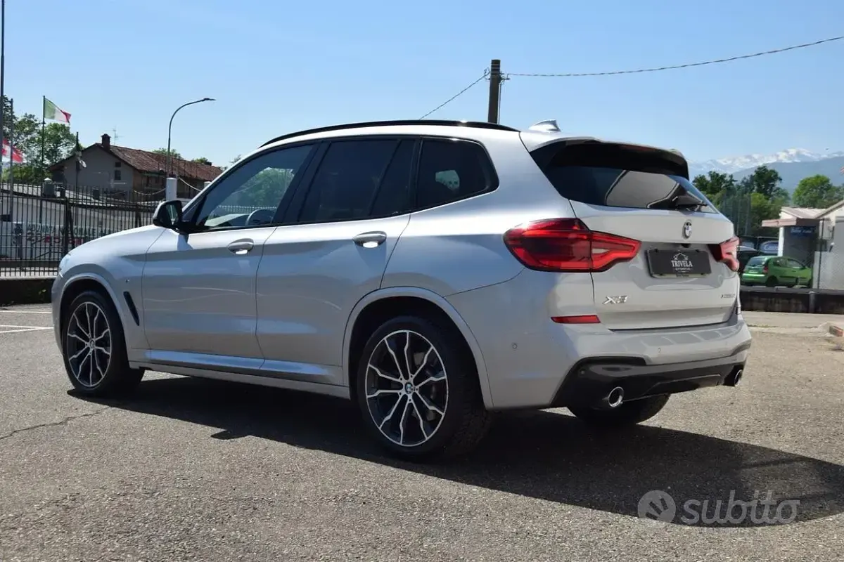 Usata BMW X3 M Sport 190 CV (139 kW) 2019 Grigio SUV