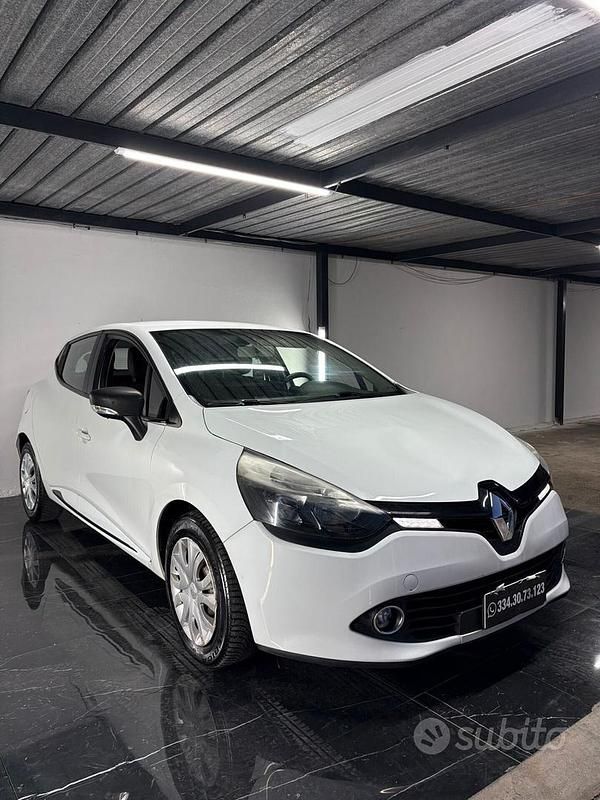 Usata Renault Clio IV 75 CV (55 kW) 2014 Bianco Berlina