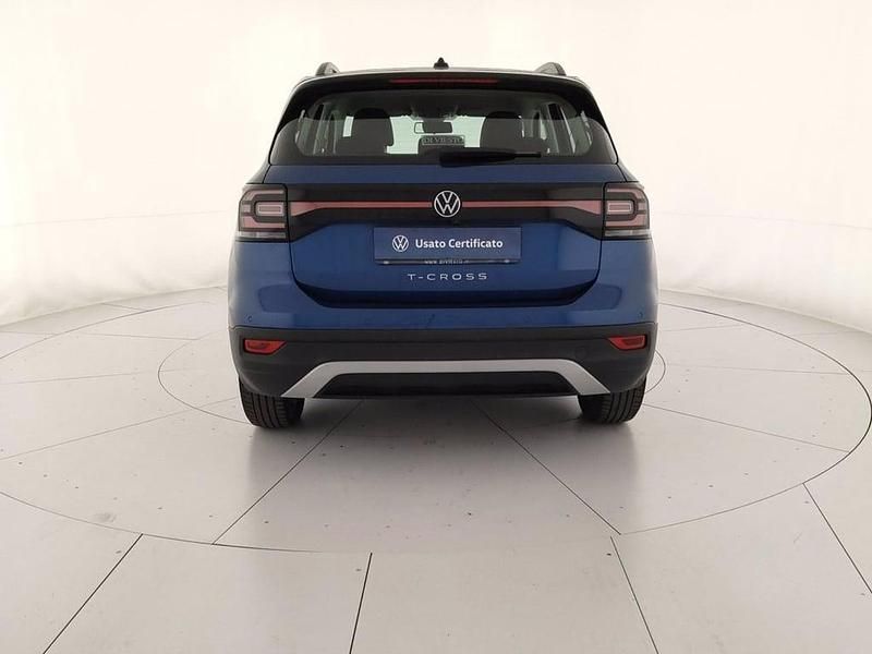 Usata VW T-Cross Style 95 CV (69 kW) 2021 Reef blue metallizzato SUV