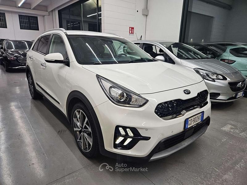 Bianco Usata 2021 Kia Niro Style SUV | 12.500 € (Buon prezzo) - Immagine 1/4