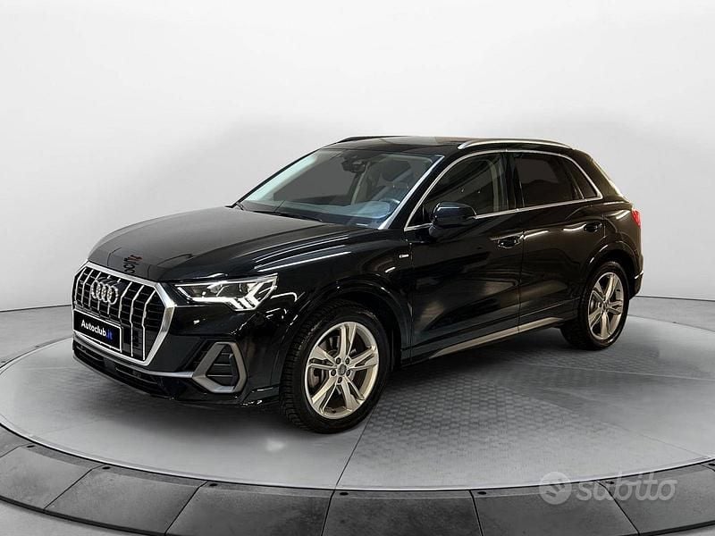 Usata Audi Q3 S-Line 190 CV (139 kW) 2020 Nero SUV