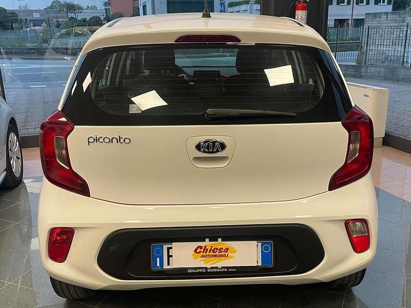 Usata Kia Picanto Premium 67 CV (49 kW) 2019 Bianco Utilitaria
