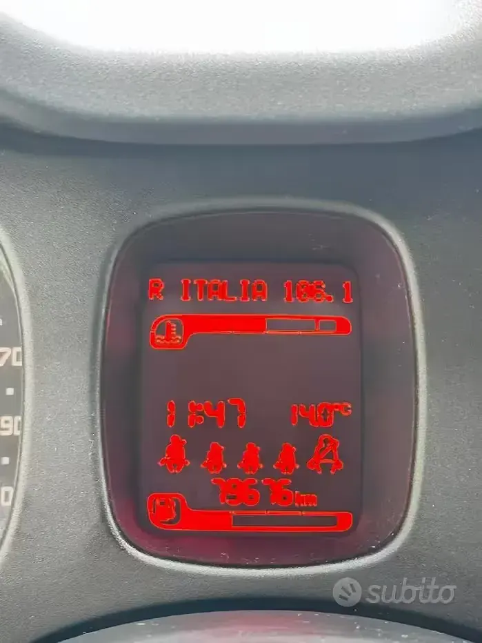 Usata Fiat Panda Easy 69 CV (50 kW) 2018 Blu Utilitaria