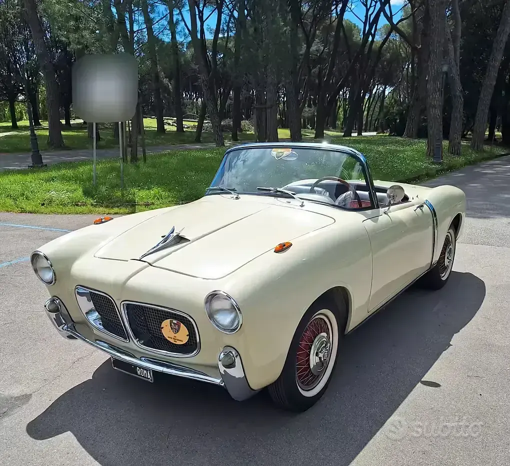 Usata Fiat 1100 44 CV (32 kW) 1950 Bianco Cabrio