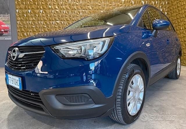 Usata Opel Crossland X 102 CV (75 kW) 2018 Blu SUV