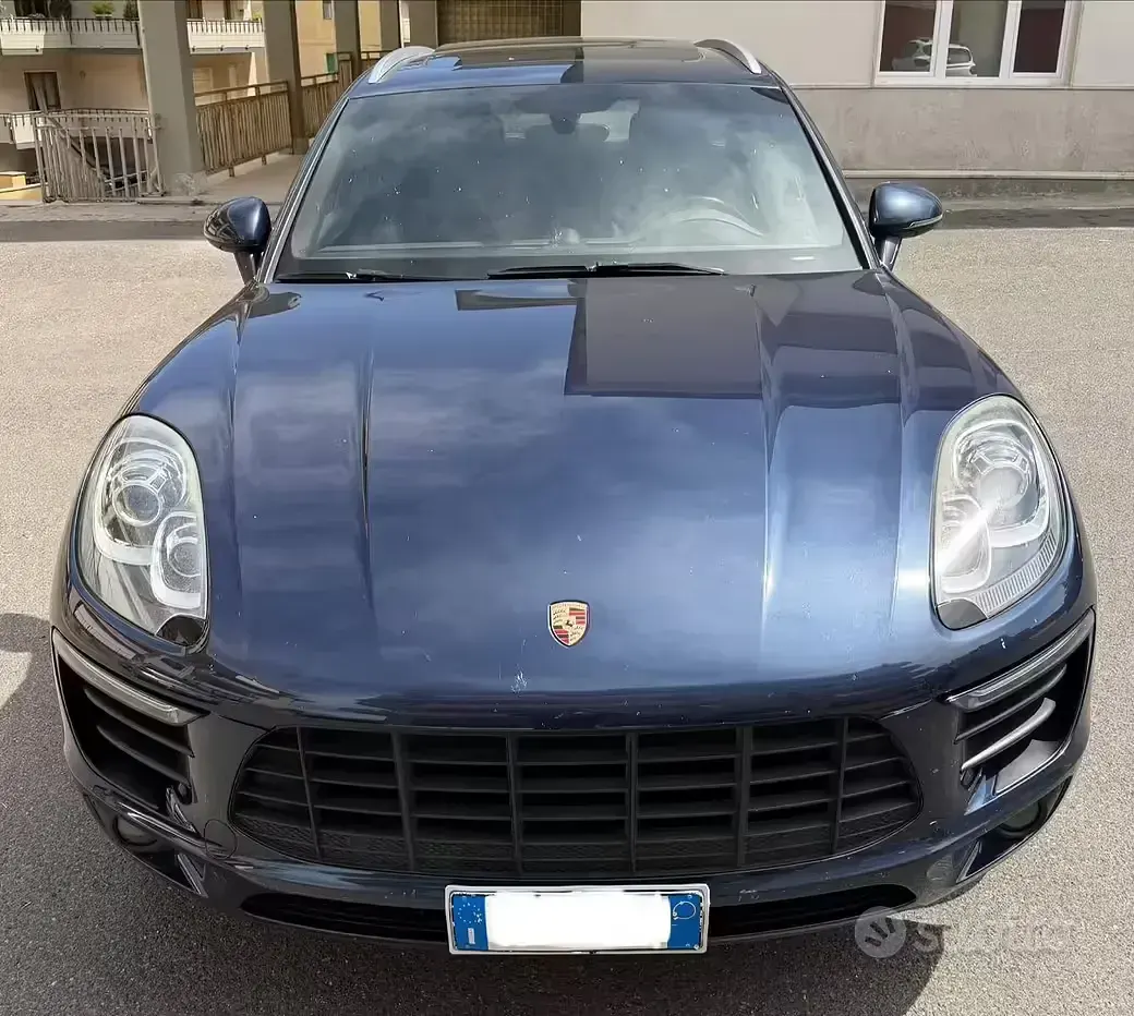 Usata Porsche Macan S 250 CV (183 kW) 2014 Blu SUV