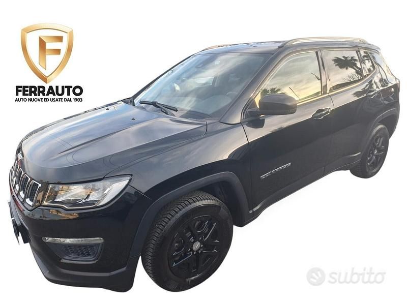 Usata Jeep Compass Sport 120 CV (88 kW) 2019 Nero SUV