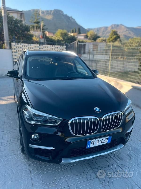 Usata BMW X1 xLine 150 CV (110 kW) 2016 Nero SUV