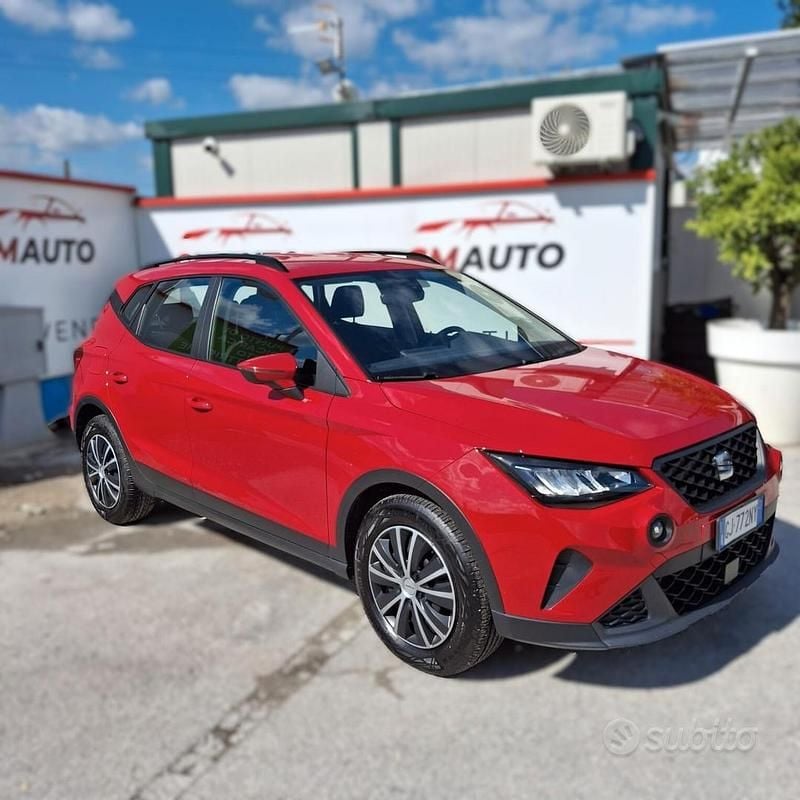 Usata Seat Arona Xperience 90 CV (66 kW) 2022 Rosso SUV
