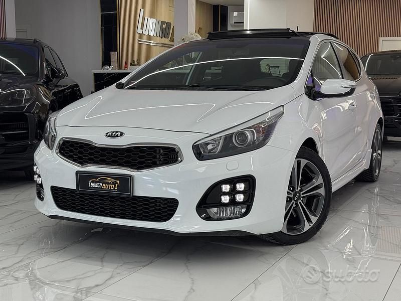 Usata Kia Ceed GT GT-Line 136 CV (100 kW) 2015 Bianco Berlina