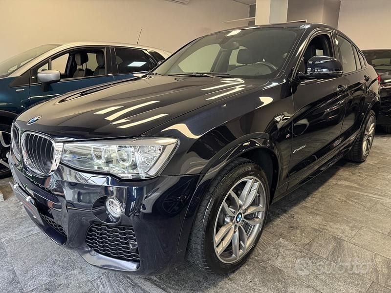 Usata BMW X4 M Sport 190 CV (139 kW) 2017 Blu SUV