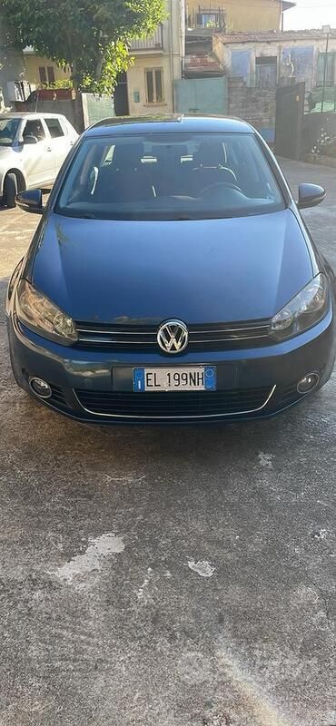 Usata VW Golf VI 170 CV (125 kW) 2011 Blu Utilitaria