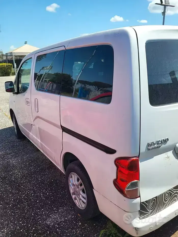 Usata Nissan Evalia N-TEC 110 CV (80 kW) 2014 Bianco Monovolume