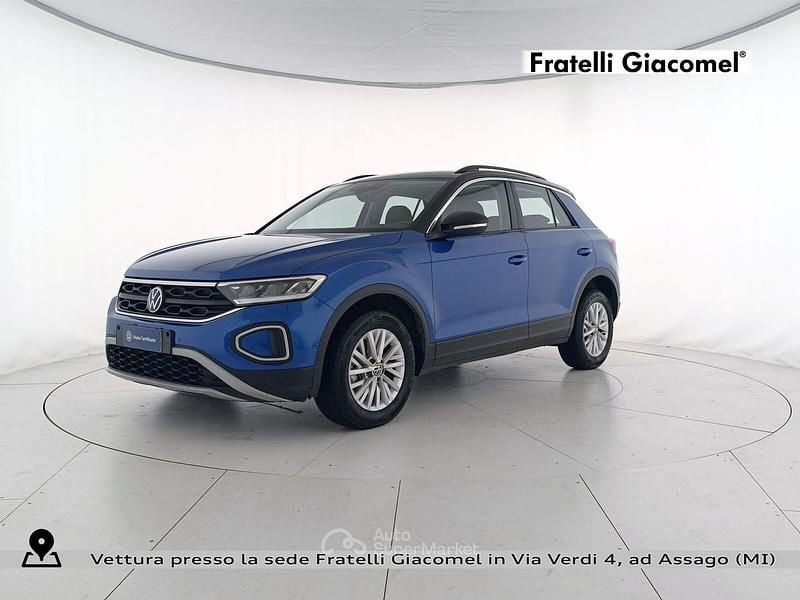 Ravenna blue metallizzato nero Usata 2023 VW T-Roc Life SUV | 20.400 € (Ottimo prezzo) - Immagine 1/4