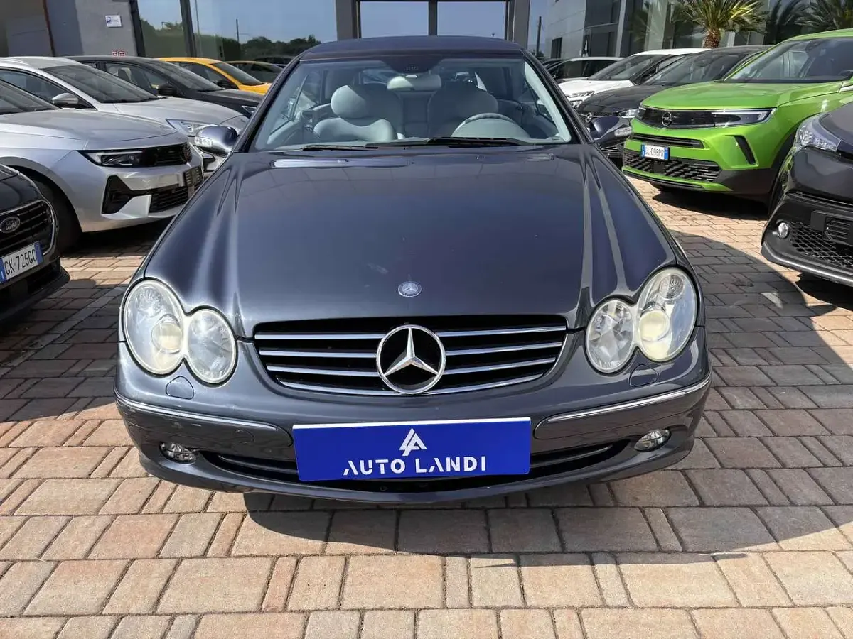 Usata Mercedes CLK200 Avantgarde 163 CV (119 kW) 2004 Grigio Cabrio