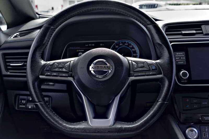 Usata Nissan Leaf N-Connecta 89 kW (122 CV) 2022 Grigio Utilitaria