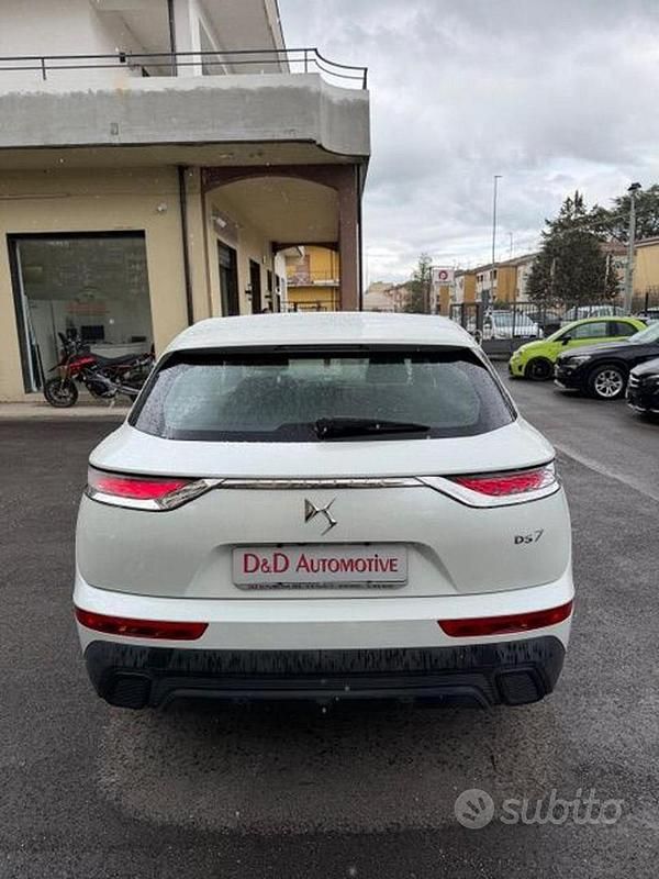 Usata DS Automobiles DS7 Crossback Grand Chic 131 CV (96 kW) 2019 Bianco perlato SUV