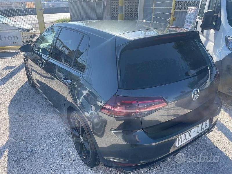 Usata VW Golf VII GTD 184 CV (135 kW) 2018 Nero Berlina
