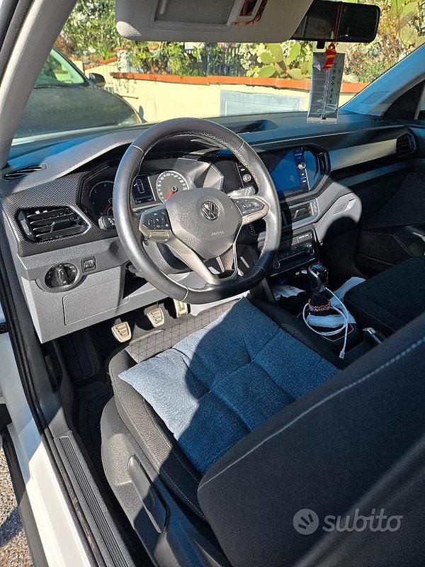 Usata VW T-Cross 95 CV (69 kW) 2021 Bianco SUV
