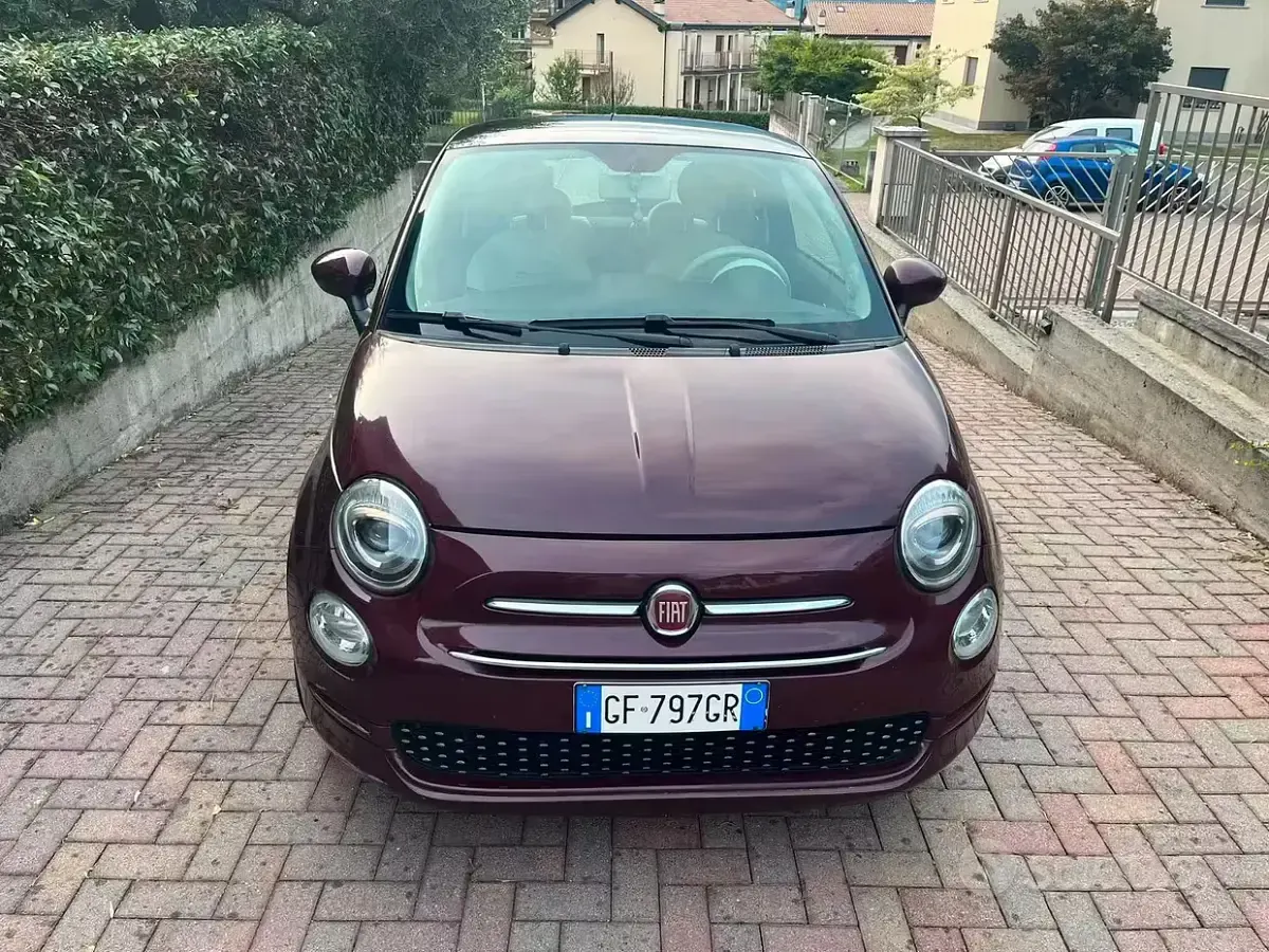 Usata Fiat 500 69 CV (50 kW) 2019 Marrone Berlina