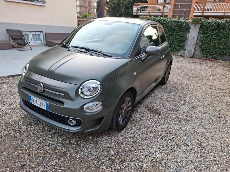 Usata Fiat 500 S 69 CV (50 kW) 2017 Verde Berlina