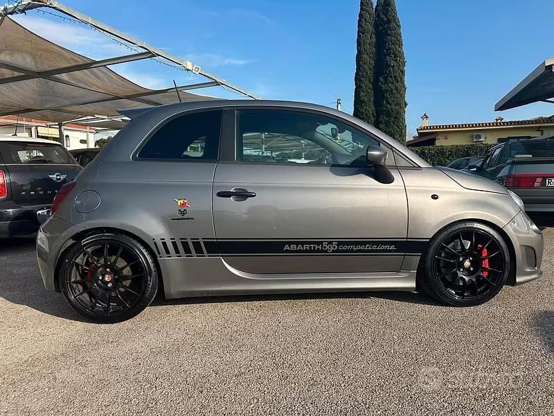 Usata Fiat 500 Abarth 200 CV (147 kW) 2015 Grigio Berlina